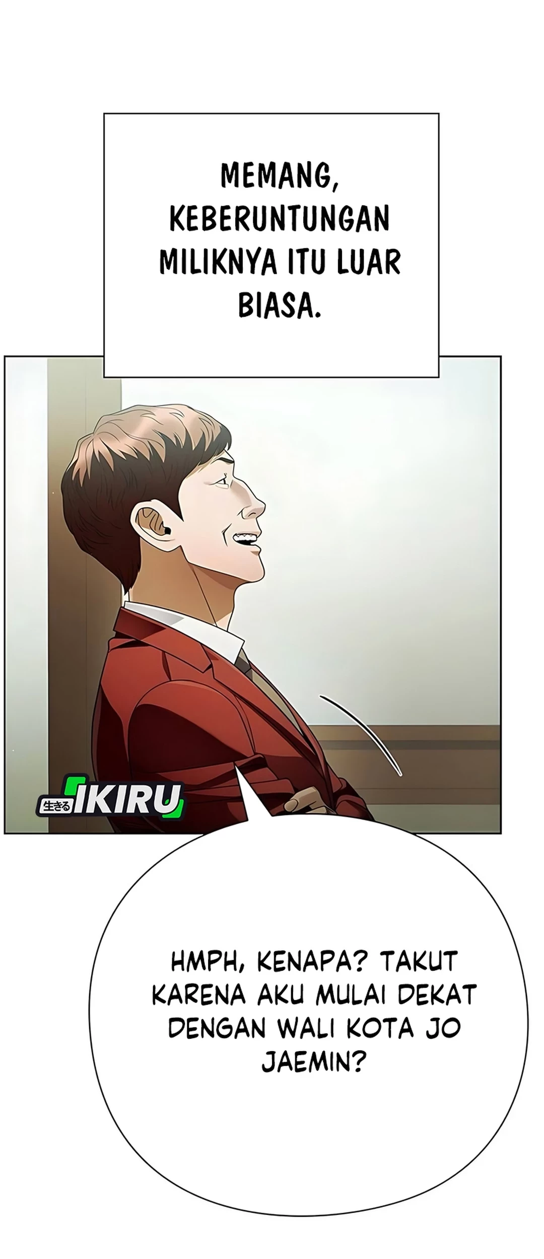 Office Worker Who Sees Fate Chapter 136 Gambar 96