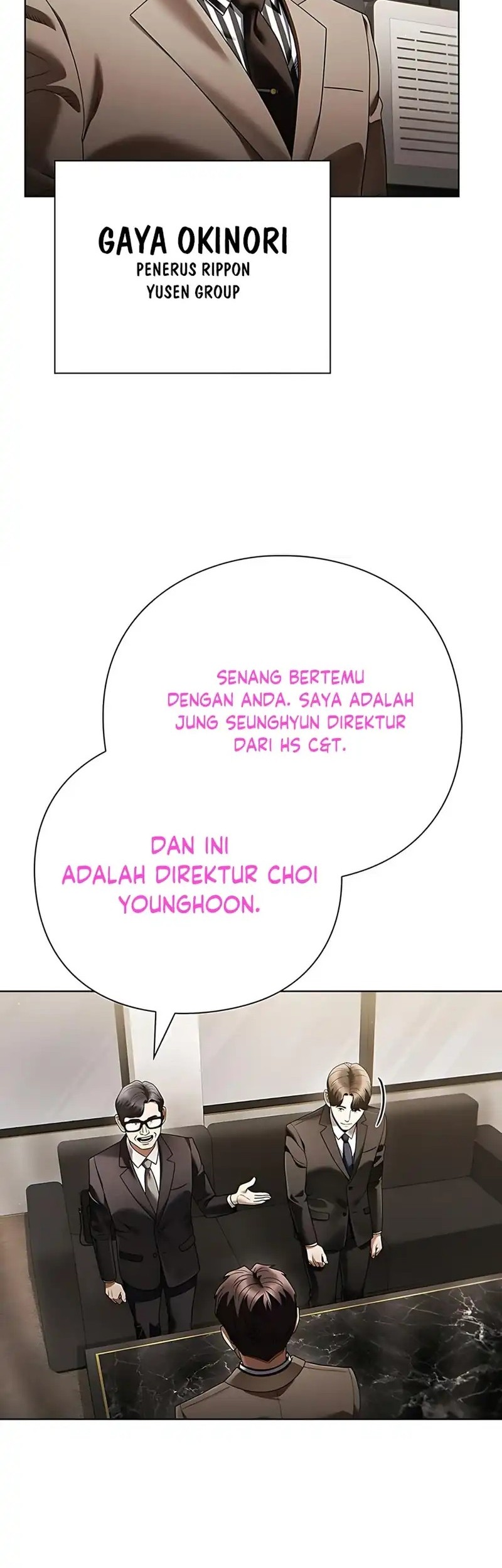 Baca Manhwa Office Worker Who Sees Fate Chapter 138 Gambar 2
