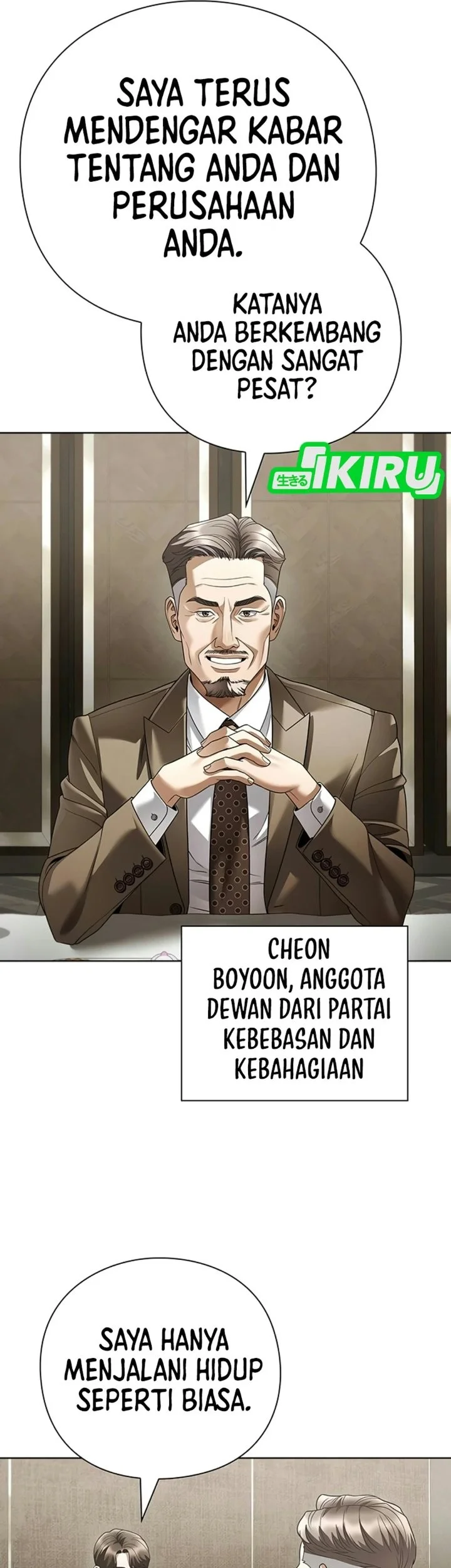 Office Worker Who Sees Fate Chapter 186 halaman 24