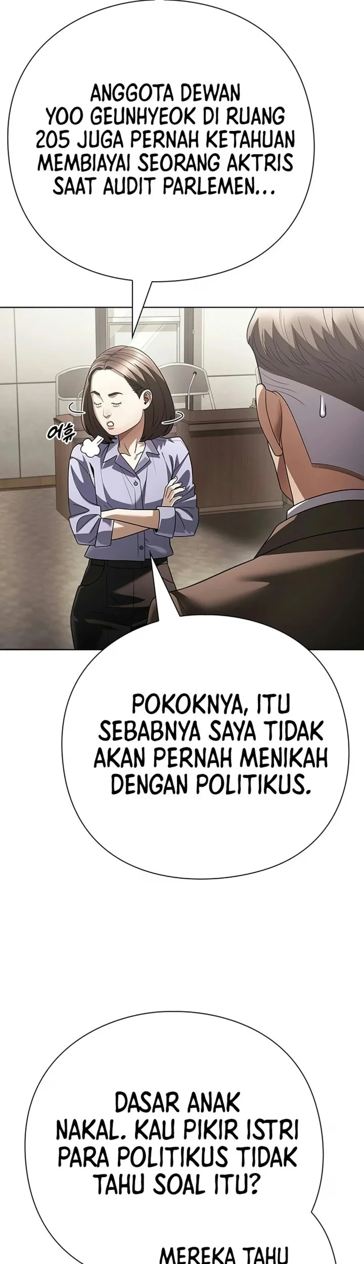 Office Worker Who Sees Fate Chapter 187 halaman 24