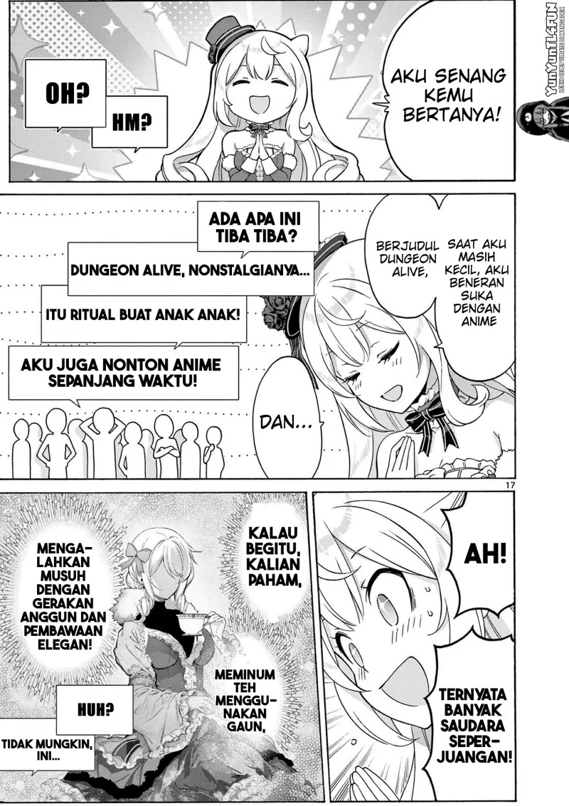 Ojousama-kei Teihen Dungeon Haishinsha, Meiwaku-kei o Bokottara Bazutte Densetsu ni Nattemasu wa!? Chapter 3 halaman 17