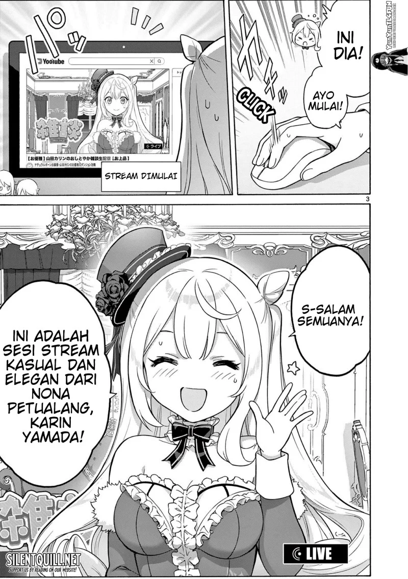 Ojousama-kei Teihen Dungeon Haishinsha, Meiwaku-kei o Bokottara Bazutte Densetsu ni Nattemasu wa!? Chapter 3 halaman 4
