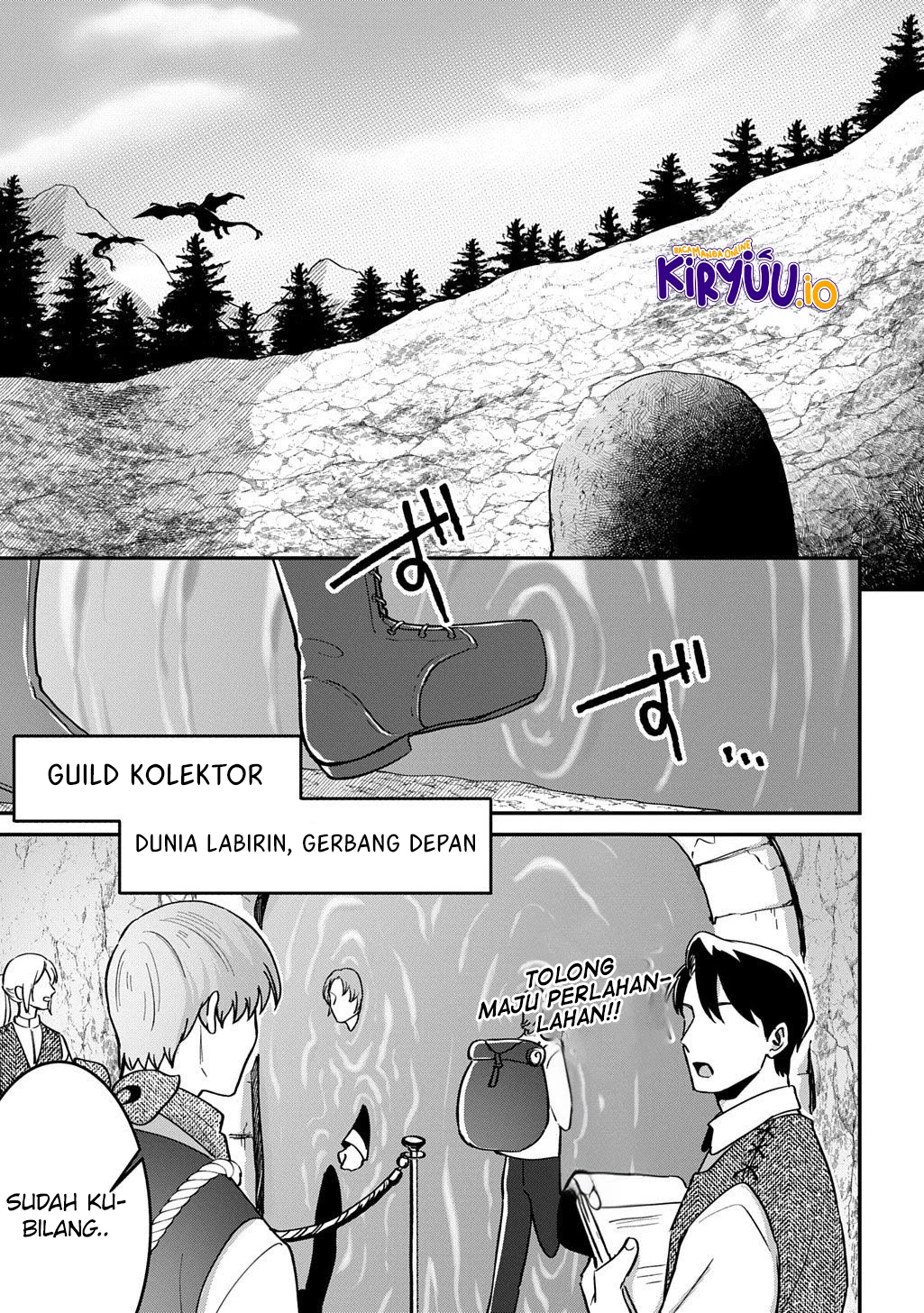 Okami To Randoseru ~Kyu Saishuka To Tensei Musume No Danjon Gohan~ Chapter 1 Gambar 9