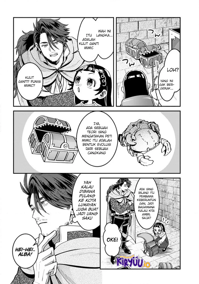 Okami To Randoseru ~Kyu Saishuka To Tensei Musume No Danjon Gohan~ Chapter 2.1 Gambar 19