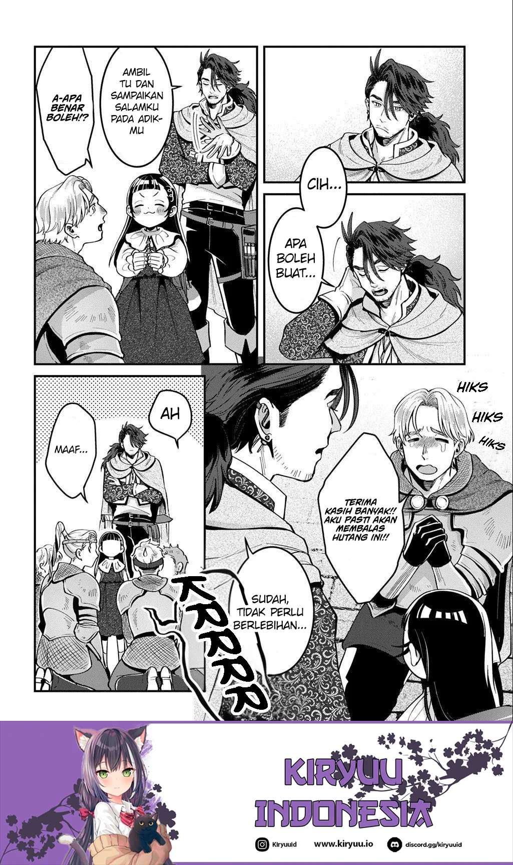 Okami To Randoseru ~Kyu Saishuka To Tensei Musume No Danjon Gohan~ Chapter 2.2 Gambar 16