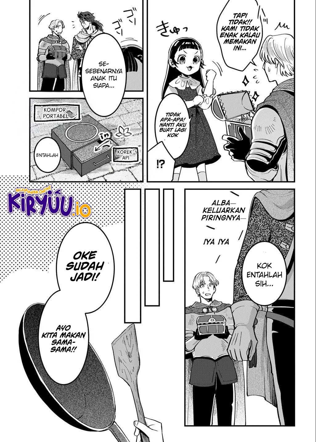 Okami To Randoseru ~Kyu Saishuka To Tensei Musume No Danjon Gohan~ Chapter 2.2 Gambar 19