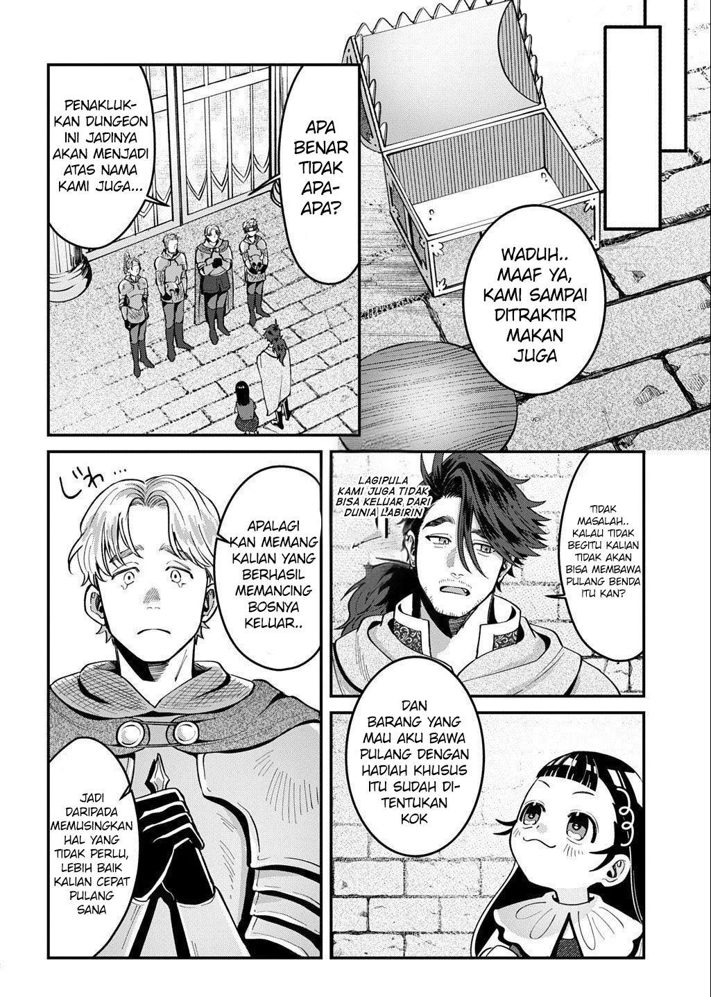 Okami To Randoseru ~Kyu Saishuka To Tensei Musume No Danjon Gohan~ Chapter 2.2 Gambar 22