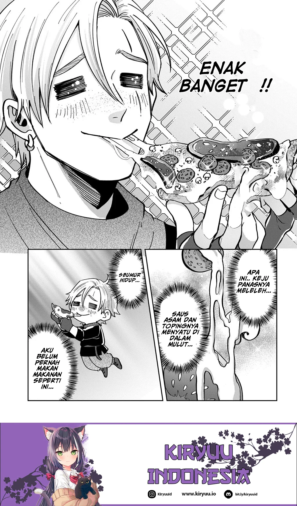 Okami To Randoseru ~Kyu Saishuka To Tensei Musume No Danjon Gohan~ Chapter 3 Gambar 31