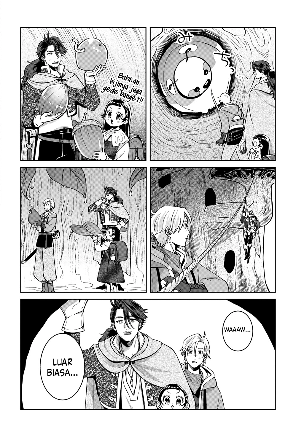 Okami To Randoseru ~Kyu Saishuka To Tensei Musume No Danjon Gohan~ Chapter 4.1 Gambar 18