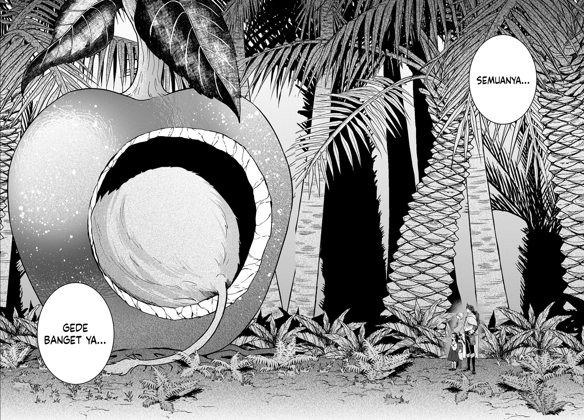 Okami To Randoseru ~Kyu Saishuka To Tensei Musume No Danjon Gohan~ Chapter 4.1 Gambar 3