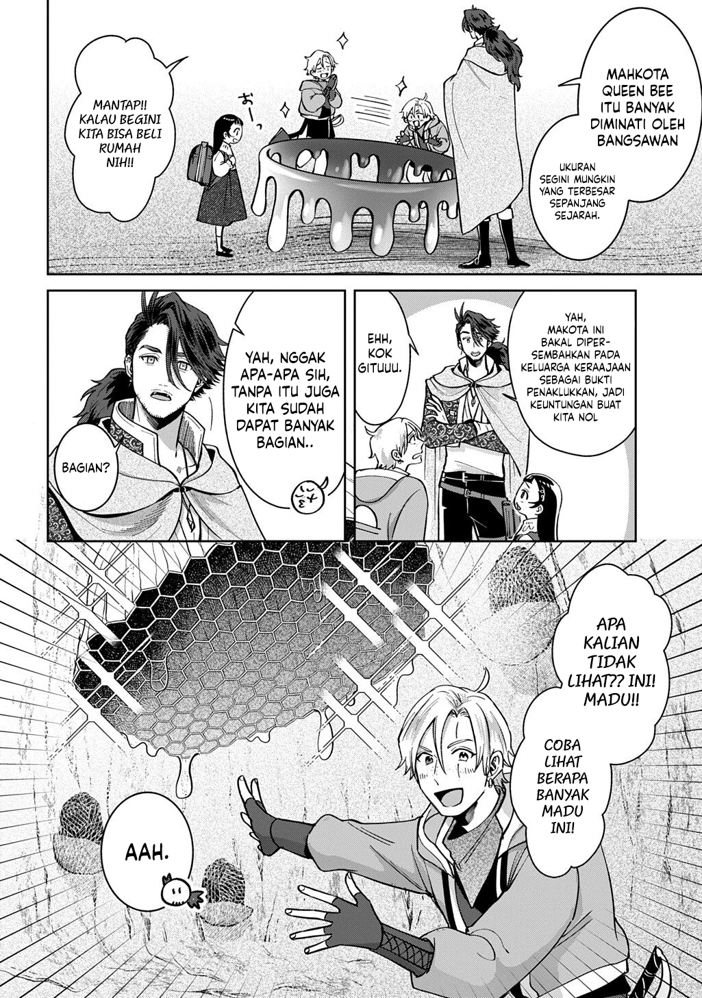 Okami To Randoseru ~Kyu Saishuka To Tensei Musume No Danjon Gohan~ Chapter 4.2 Gambar 8