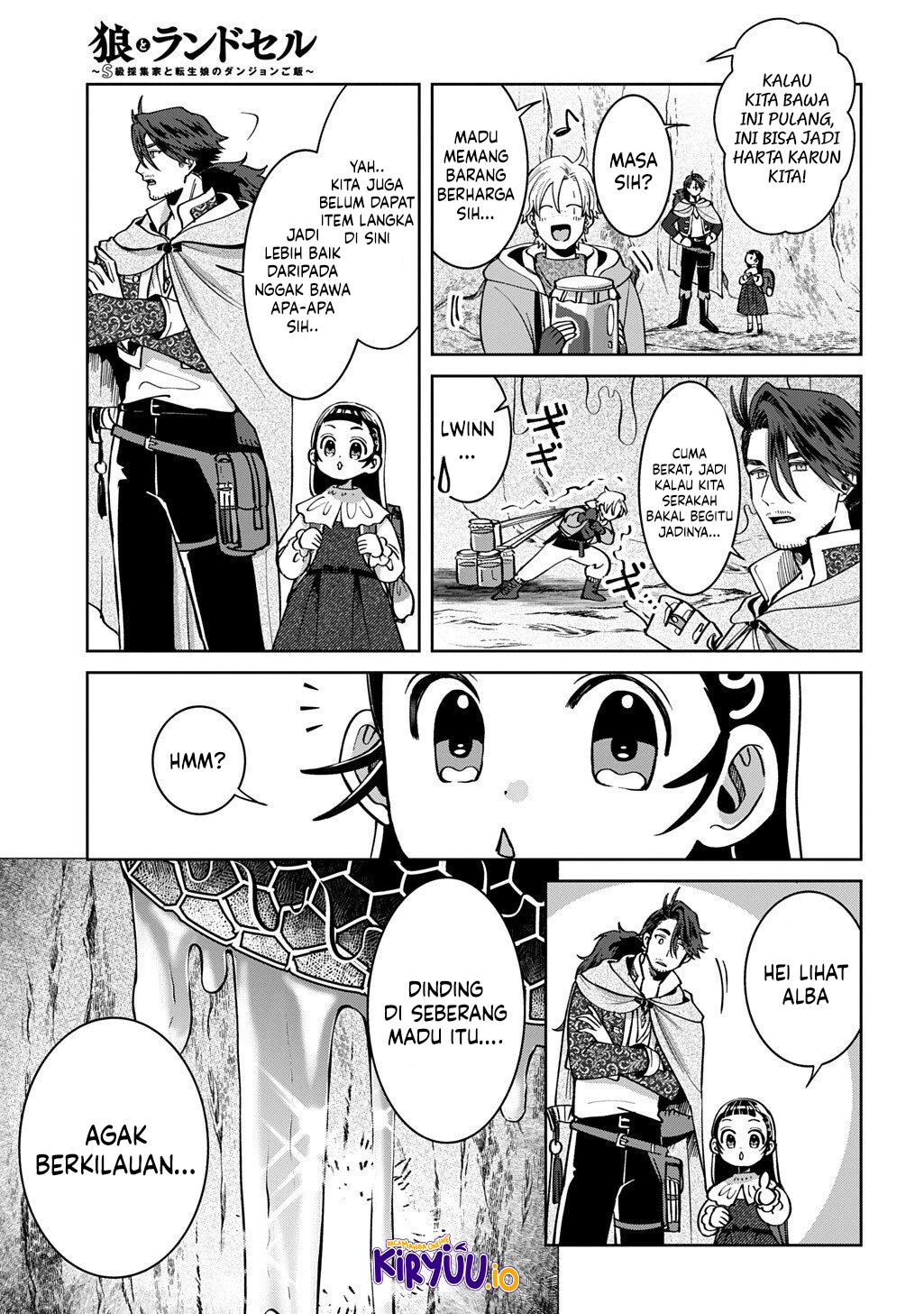 Okami To Randoseru ~Kyu Saishuka To Tensei Musume No Danjon Gohan~ Chapter 4.2 Gambar 9