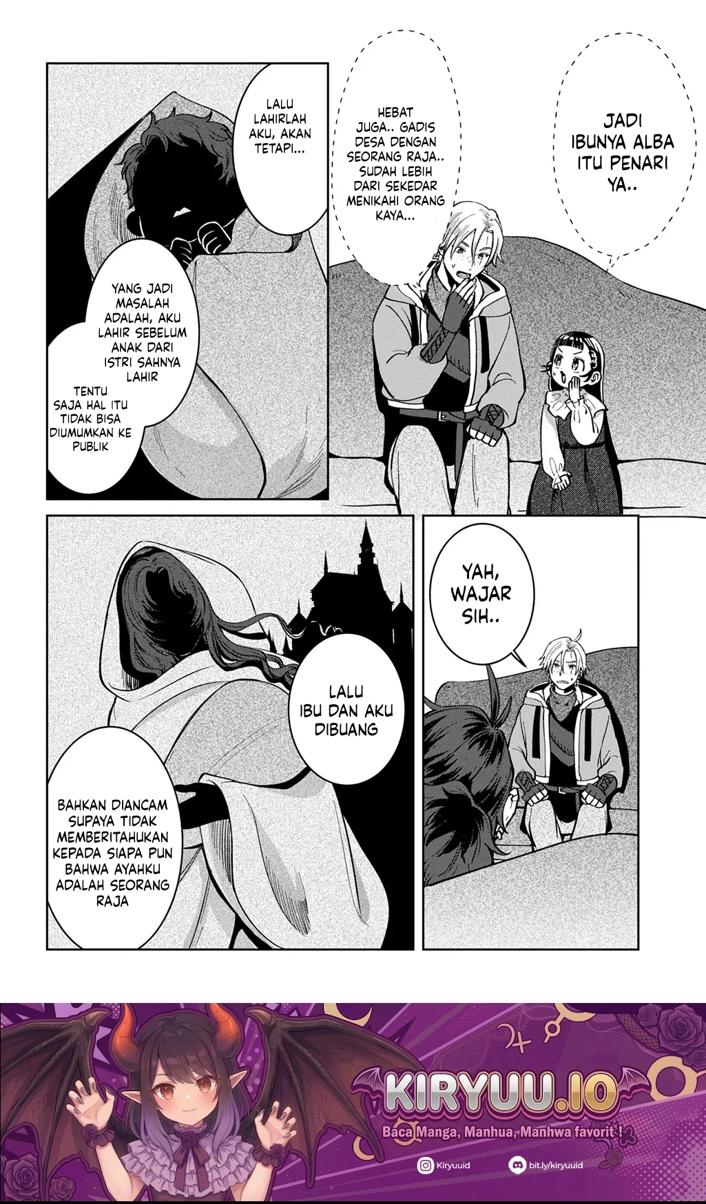 Okami To Randoseru ~Kyu Saishuka To Tensei Musume No Danjon Gohan~ Chapter 5 Gambar 21