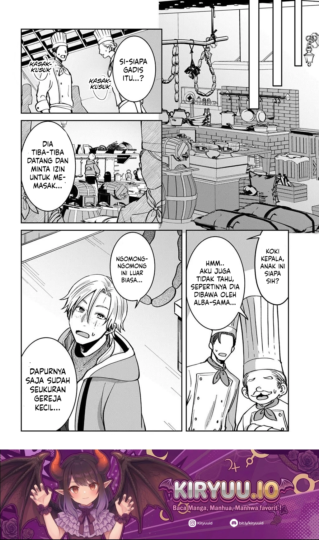 Okami To Randoseru ~Kyu Saishuka To Tensei Musume No Danjon Gohan~ Chapter 5 Gambar 31