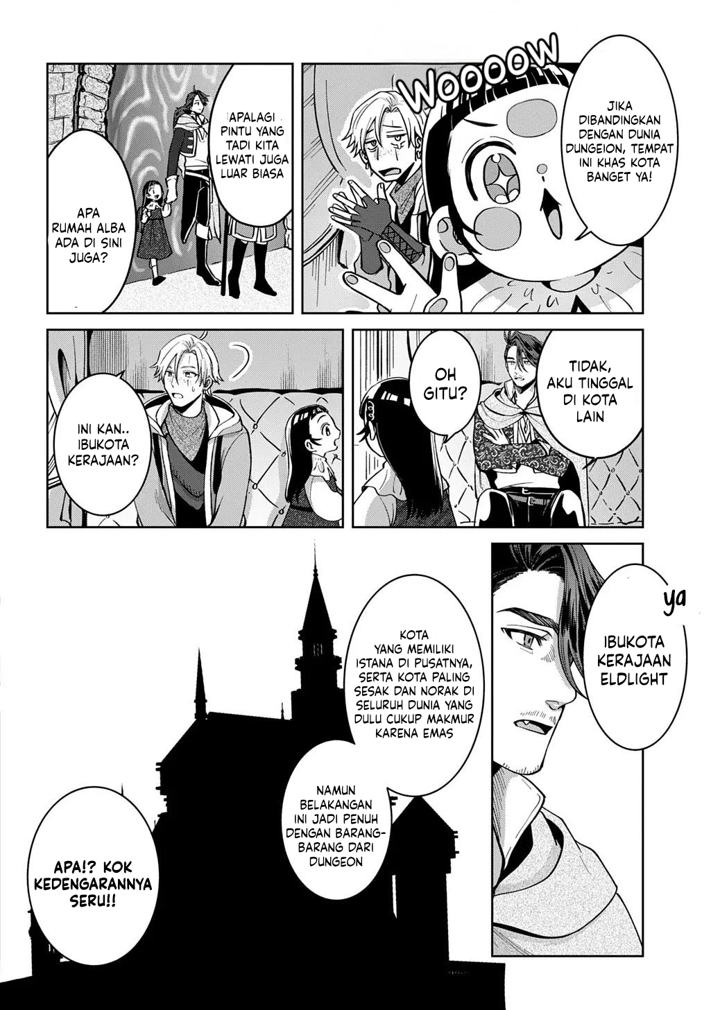 Okami To Randoseru ~Kyu Saishuka To Tensei Musume No Danjon Gohan~ Chapter 5 Gambar 7