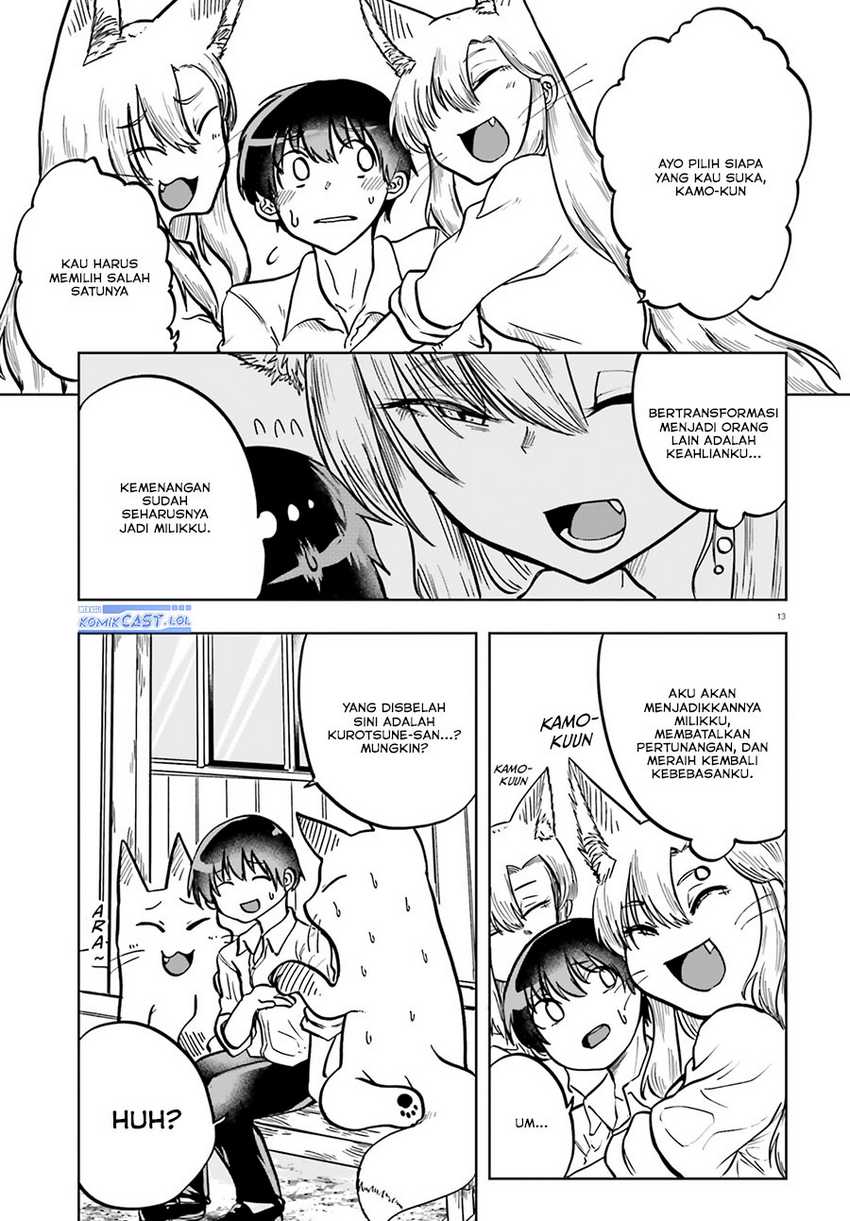 Okitsune Gal Katabami-san Chapter 10 Gambar 14
