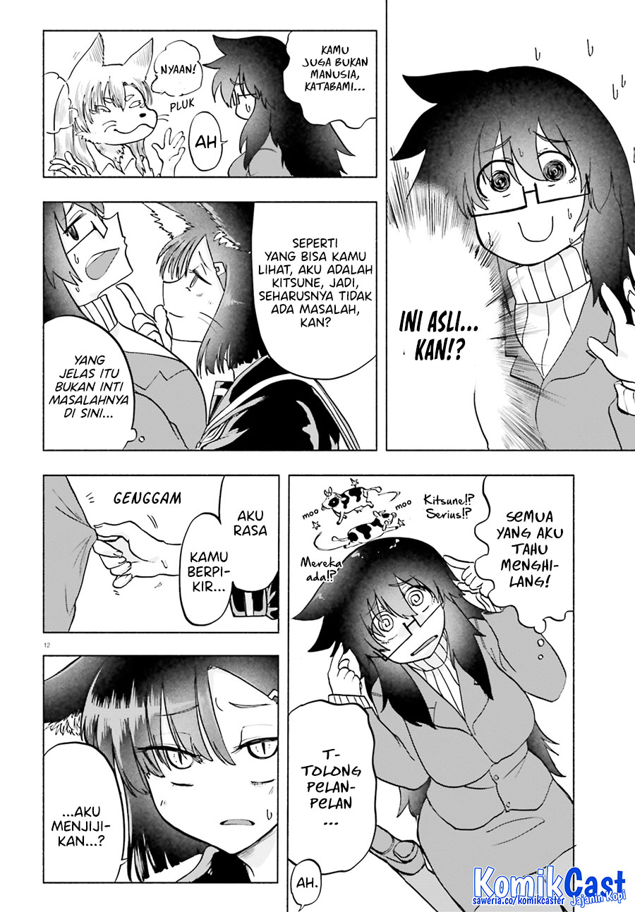 Okitsune Gal Katabami-san Chapter 13 Gambar 12