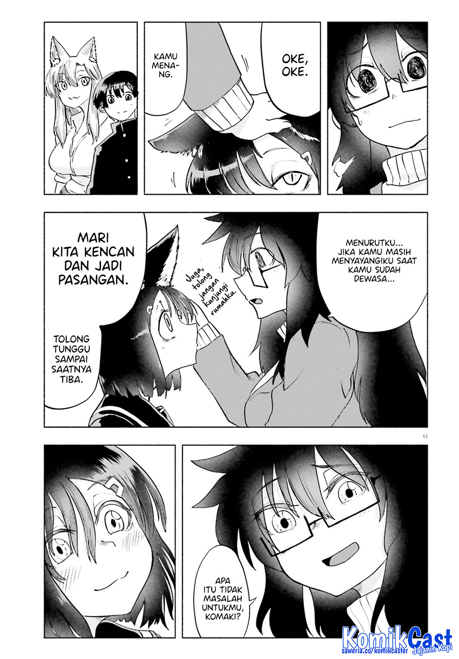 Okitsune Gal Katabami-san Chapter 13 Gambar 13