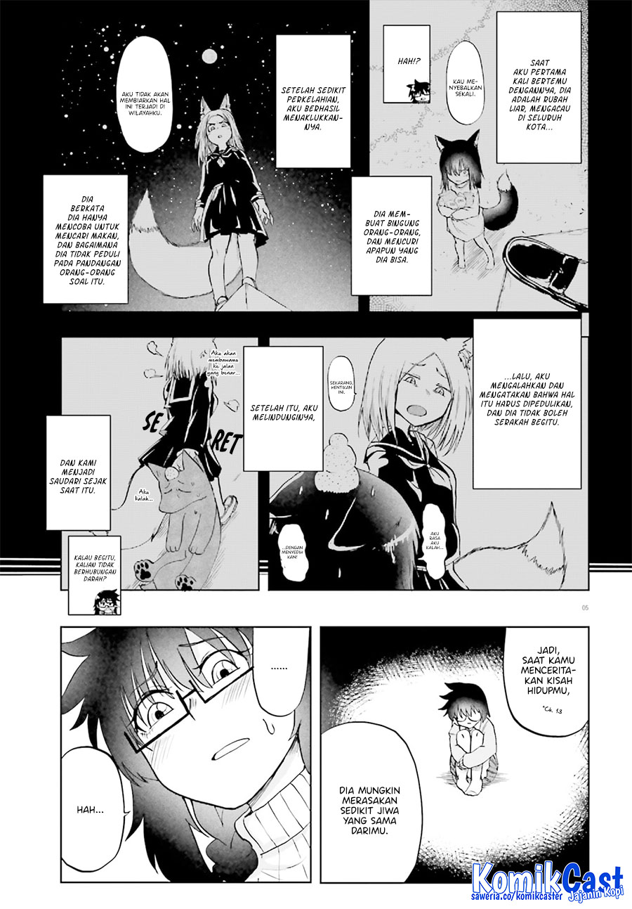 Okitsune Gal Katabami-san Chapter 16 Gambar 5