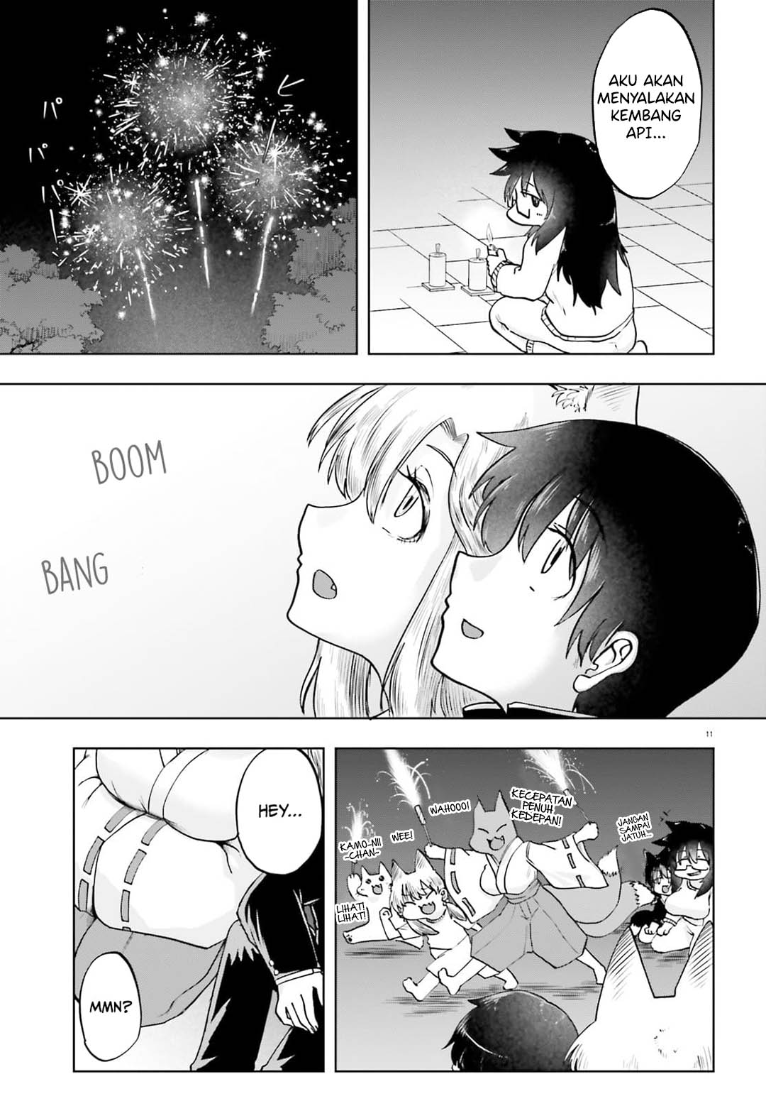 Okitsune Gal Katabami-san Chapter 18 Gambar 10