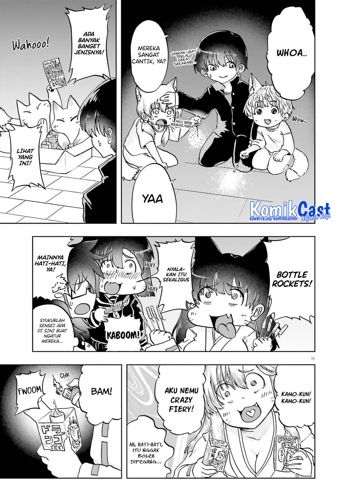 Okitsune Gal Katabami-san Chapter 18 Gambar 5