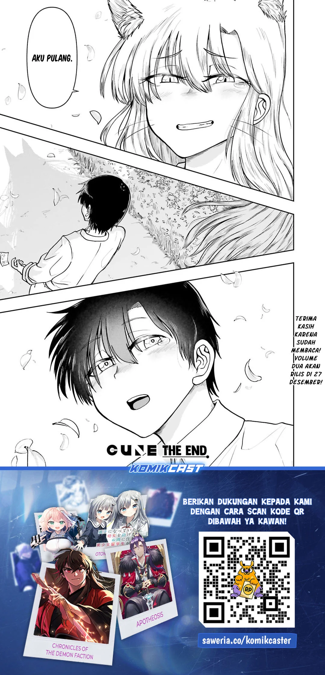 Okitsune Gal Katabami-san Chapter 21 Gambar 11