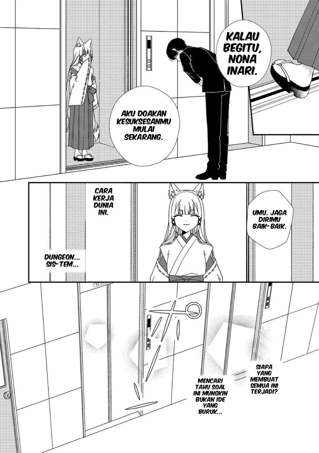 Okitsune-sama ni Onegai! ~Haison ni Nokotteta Kami-sama ga Fantasy-ka Shita Gendaishakai ni Hourikomaretara Saikyou Datta~ Chapter 2 halaman 14