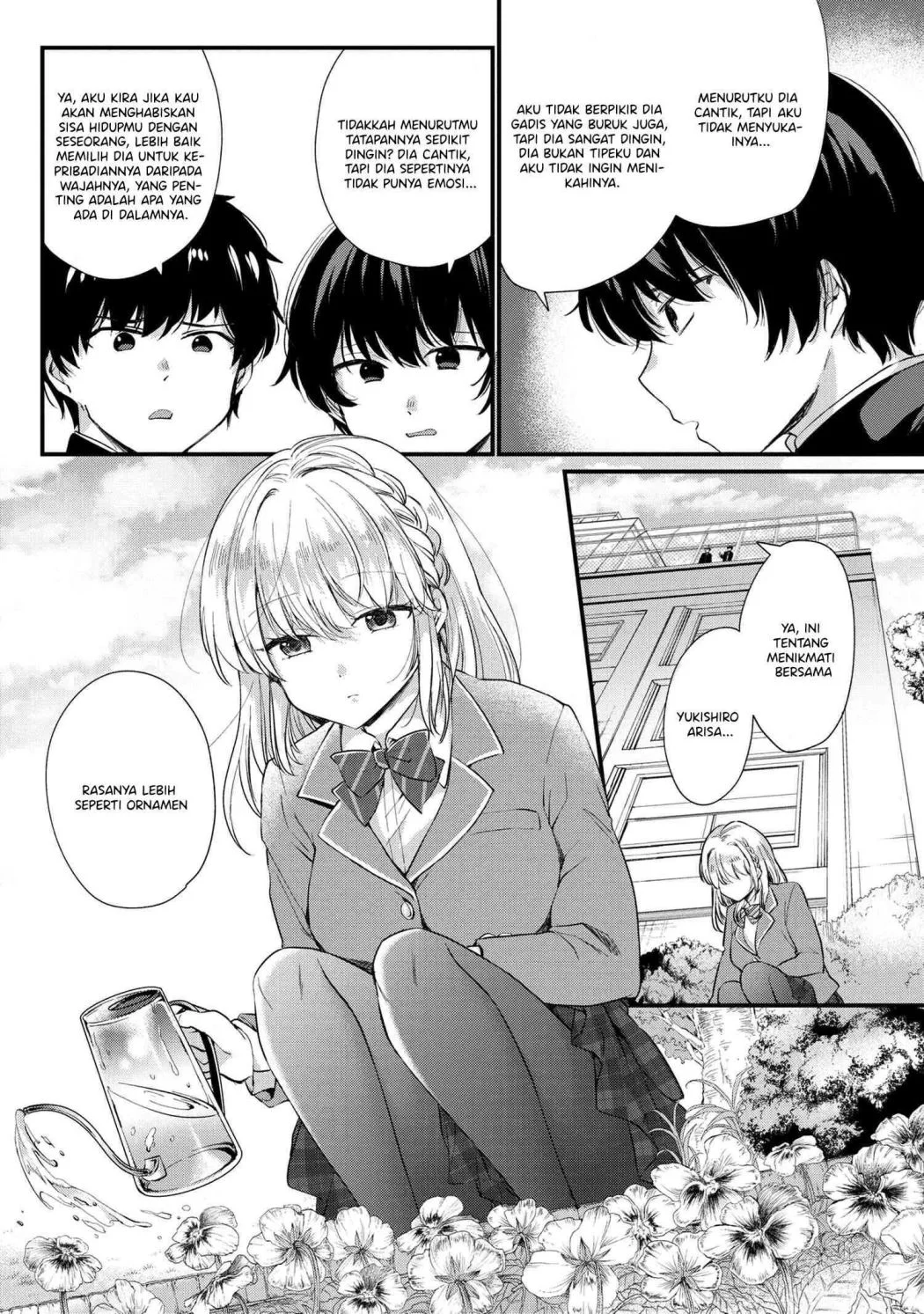 Omiai Shitakunakattanode, Muri Nandai na Jouken wo Tsuketara Doukyuusei ga Kita Ken ni Tsuite Chapter 1 Gambar 12