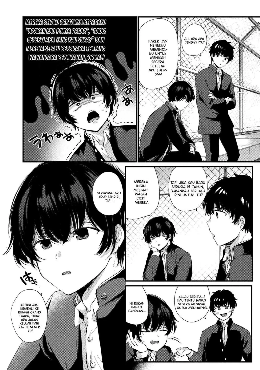 Omiai Shitakunakattanode, Muri Nandai na Jouken wo Tsuketara Doukyuusei ga Kita Ken ni Tsuite Chapter 1 Gambar 5