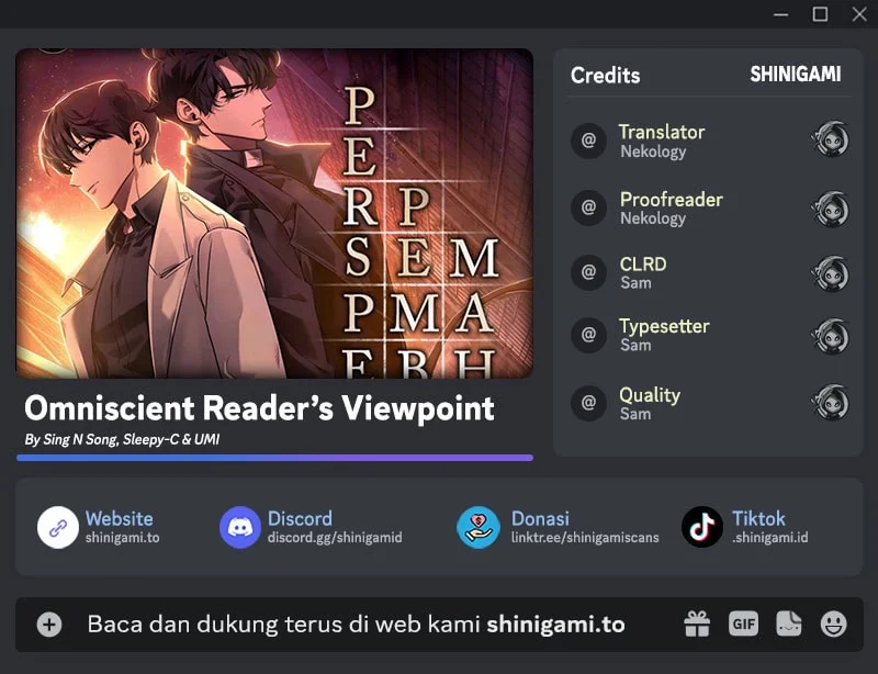 Komik Omniscient Readers Viewpoint Chapter 307 gambar 1