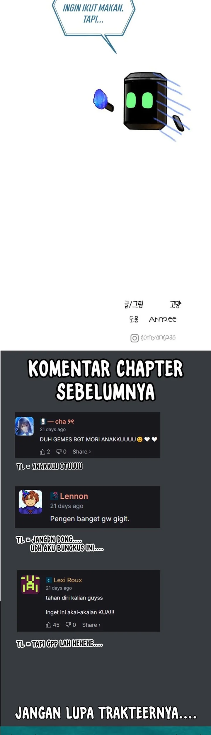 On the Way to See Mom Chapter 31.5 Gambar 77