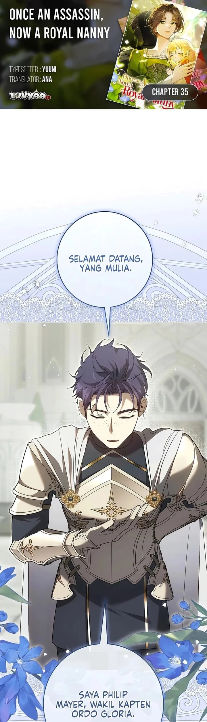 Komik Once an Assassin, Now a Royal Nanny Chapter 35 gambar 1