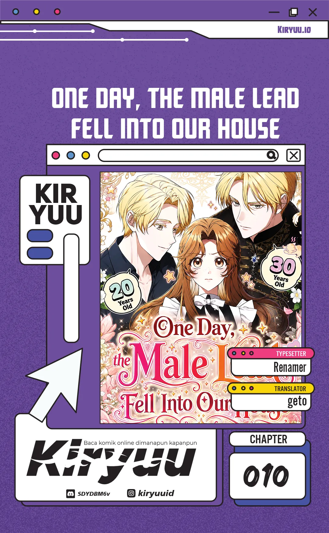 Komik One Day, the Male Lead Fell Into Our House Chapter 10 gambar 1