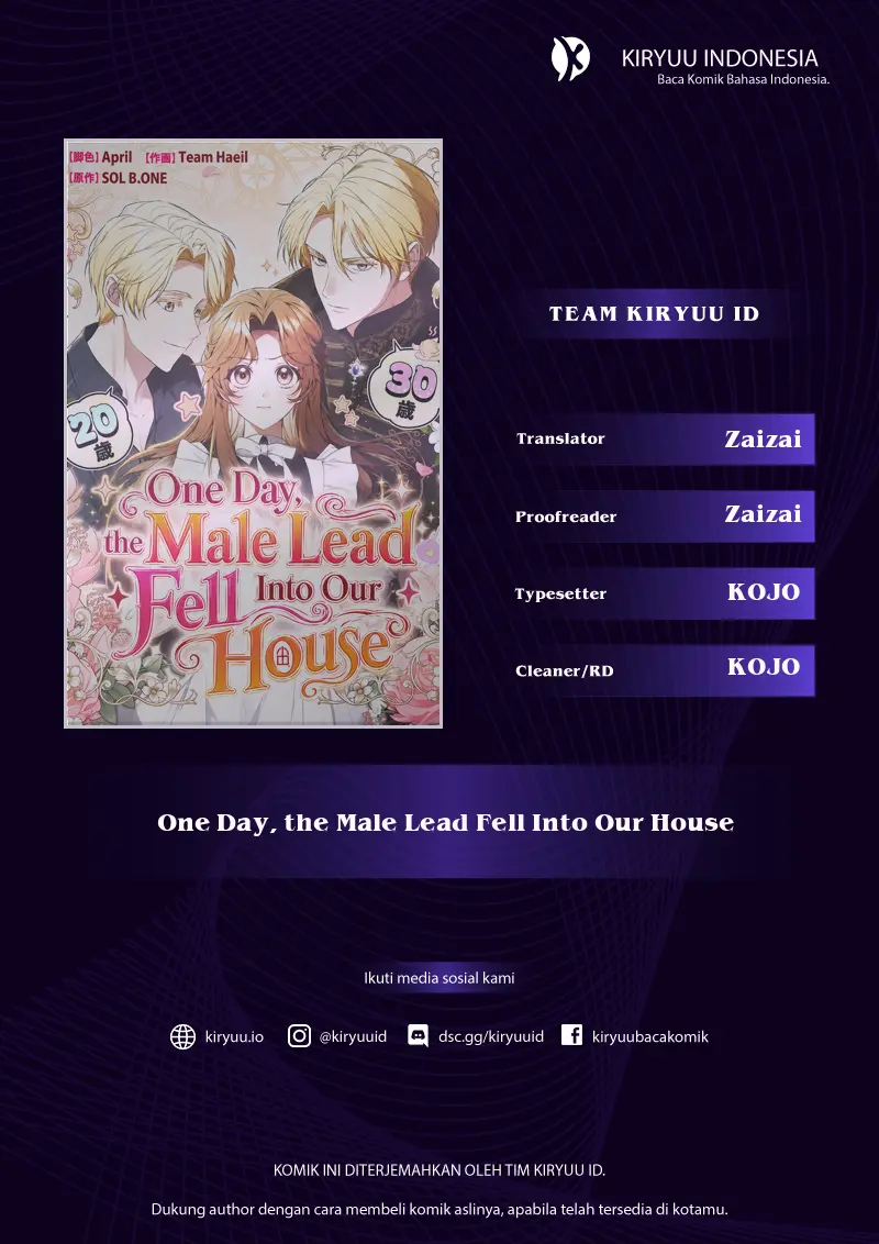 Komik One Day, the Male Lead Fell Into Our House Chapter 11 gambar 1