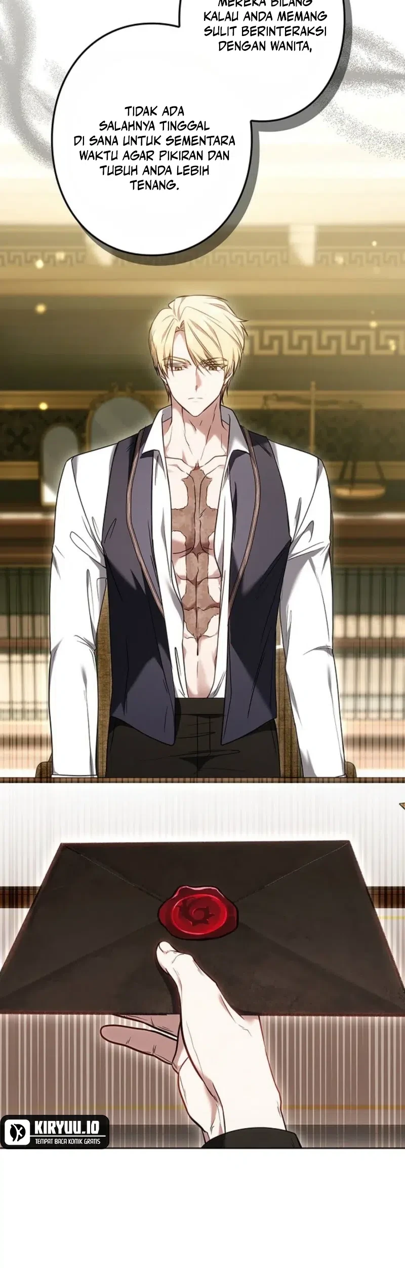 One Day, the Male Lead Fell Into Our House Chapter 9 Gambar 4