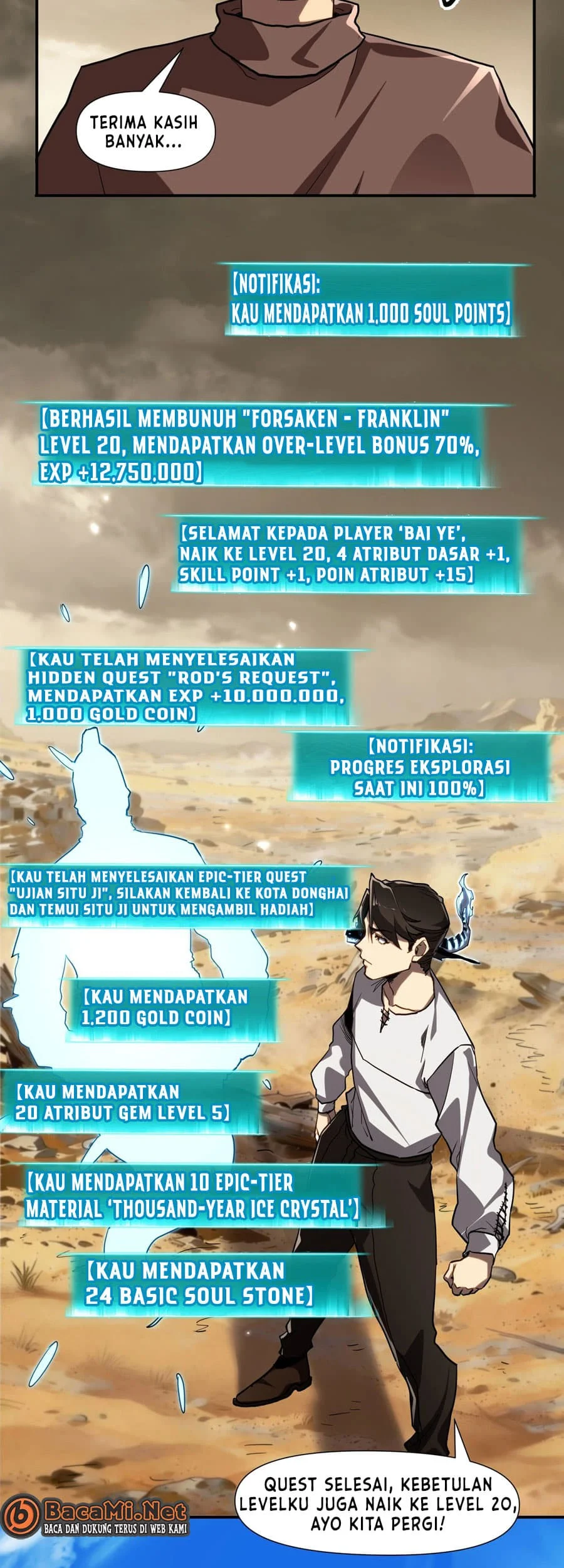 One Drop of Blood Forever Chapter 14 Gambar 30