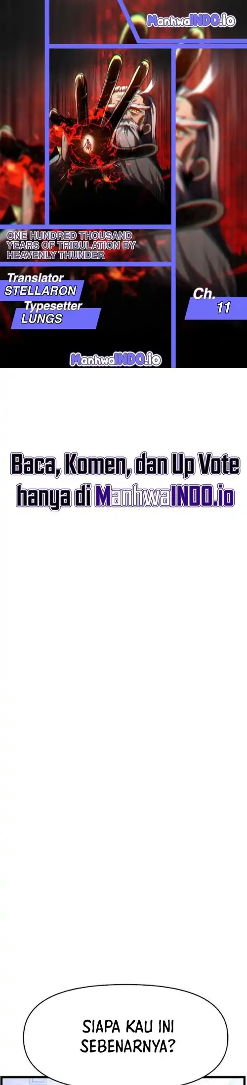 Komik One Hundred Thousand Years of Tribulation by Heavenly Thunder Chapter 11 gambar 1