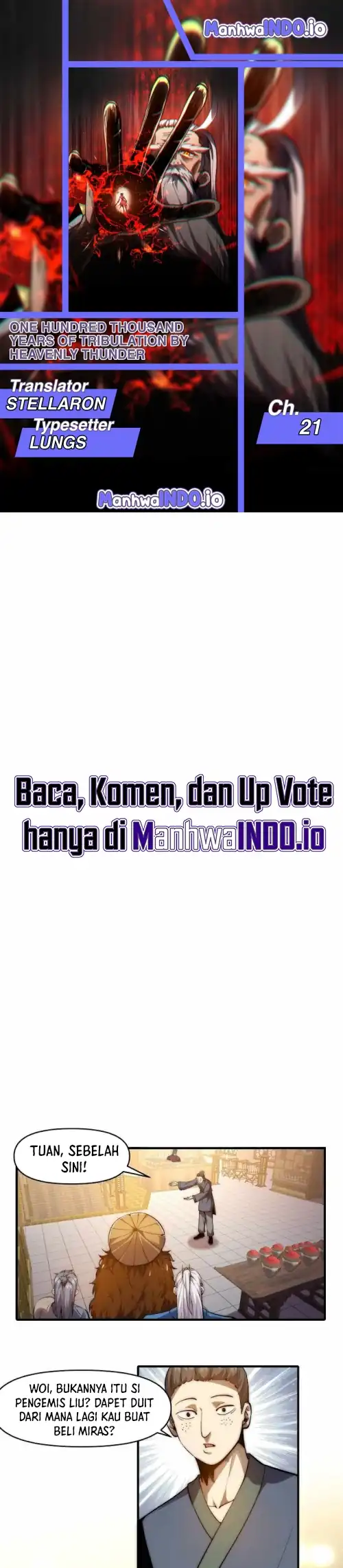 Komik One Hundred Thousand Years of Tribulation by Heavenly Thunder Chapter 21 gambar 1