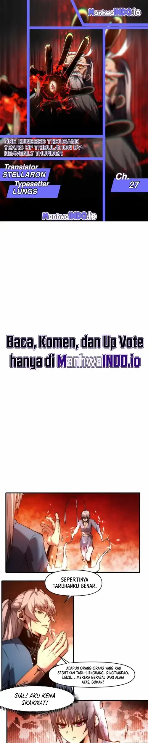 Komik One Hundred Thousand Years of Tribulation by Heavenly Thunder Chapter 27 gambar 1