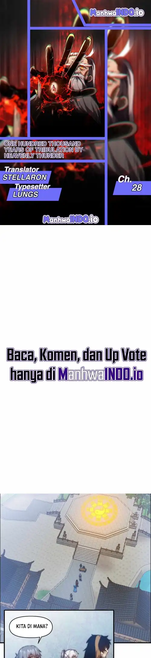 Manhua One Hundred Thousand Years of Tribulation by Heavenly Thunder Chapter 28 gambar 2