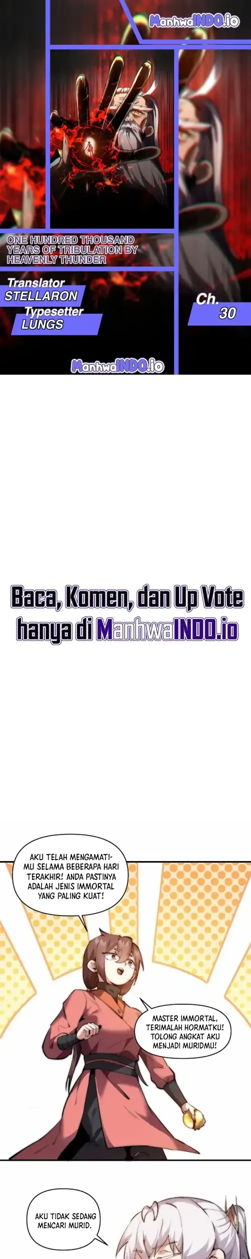 Komik One Hundred Thousand Years of Tribulation by Heavenly Thunder Chapter 30 gambar 1