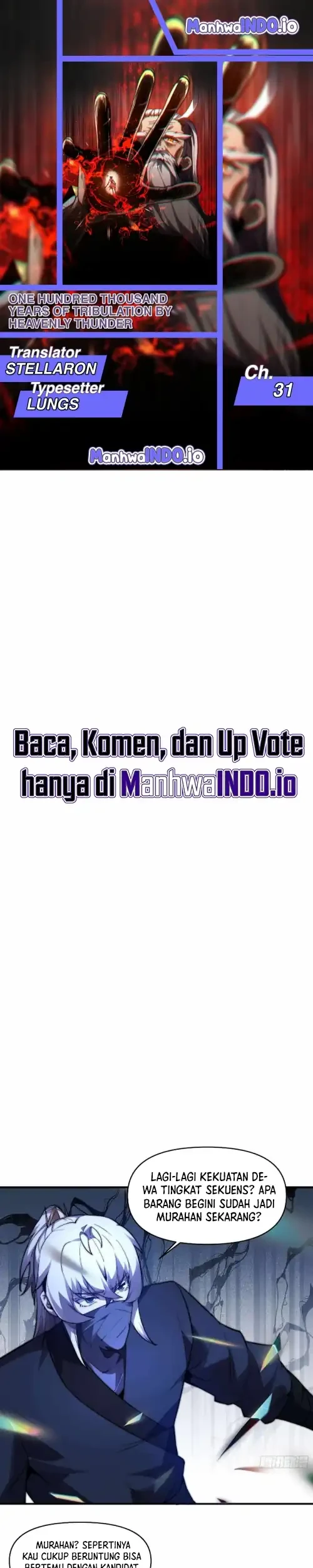 Komik One Hundred Thousand Years of Tribulation by Heavenly Thunder Chapter 31 gambar 1