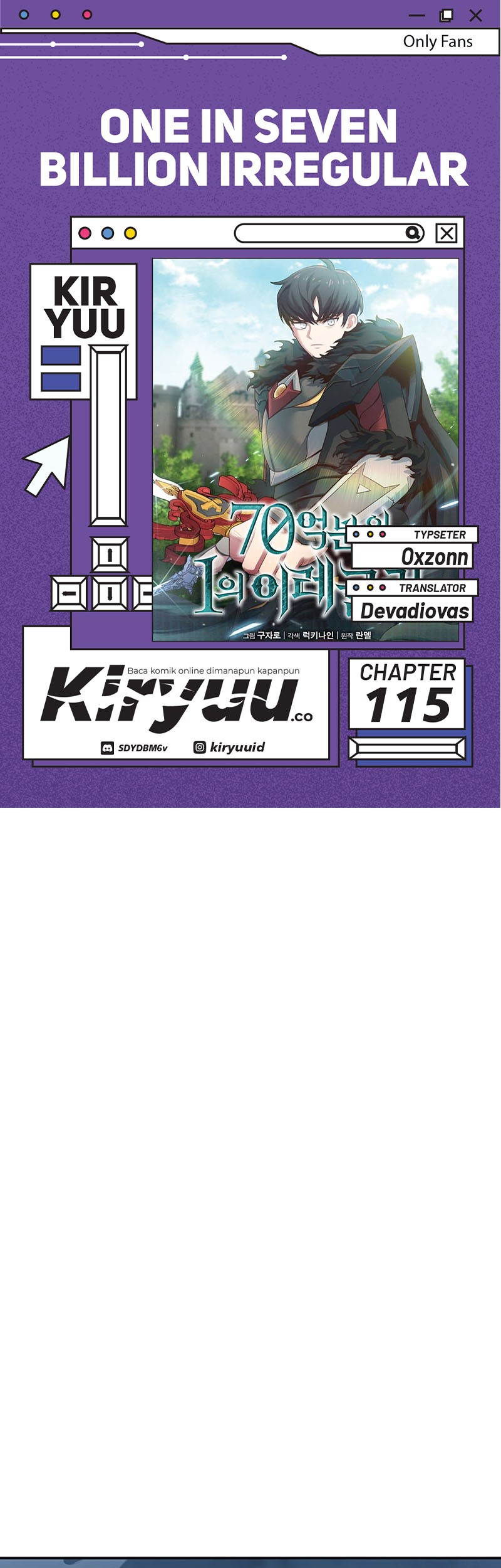 Baca Komik One of a Kind Irregular Chapter 115 Gambar 1
