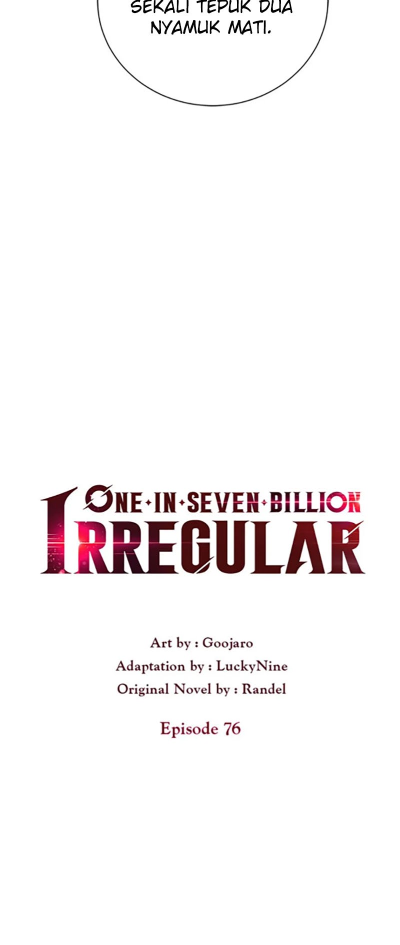 One of a Kind Irregular Chapter 76 Gambar 11