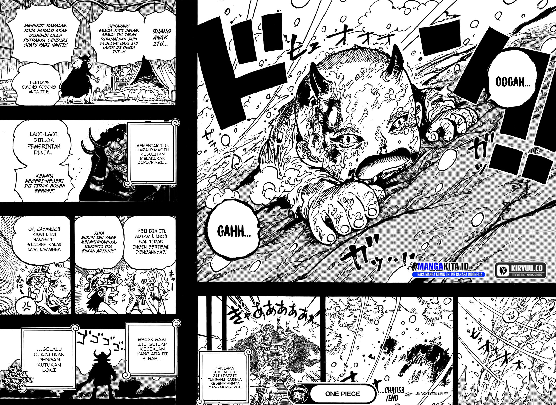 One Piece Chapter 1153 Gambar 17