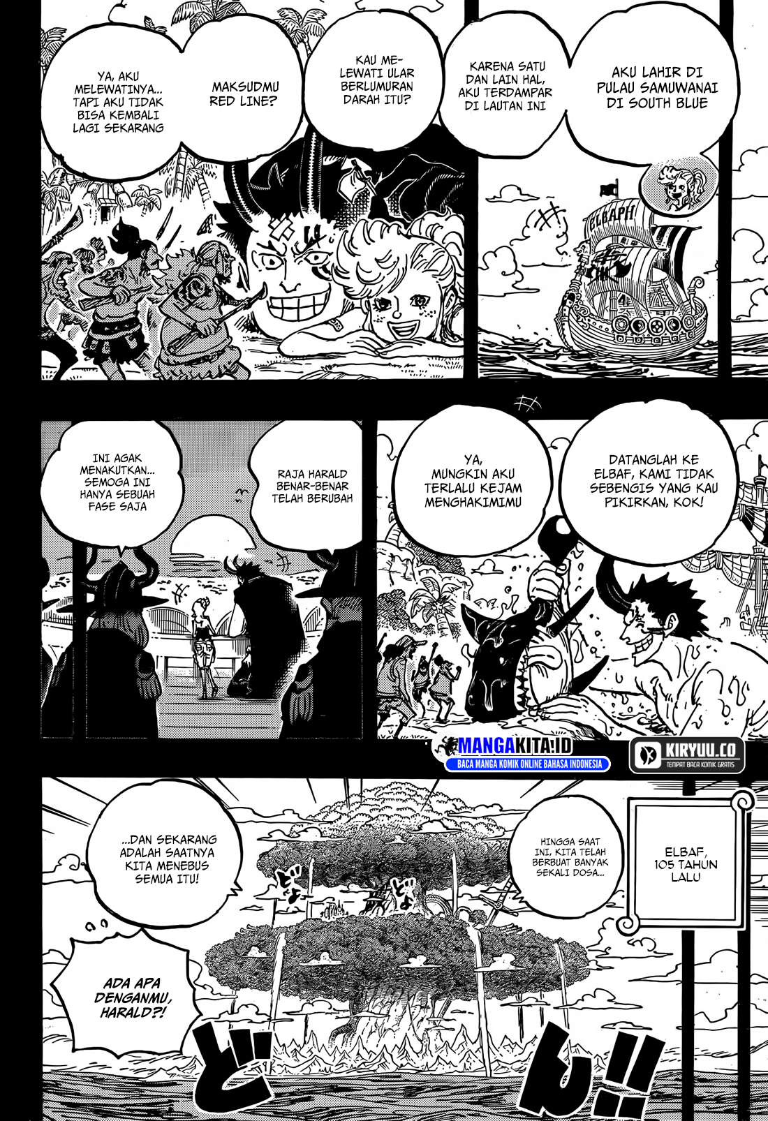 One Piece Chapter 1153 Gambar 9