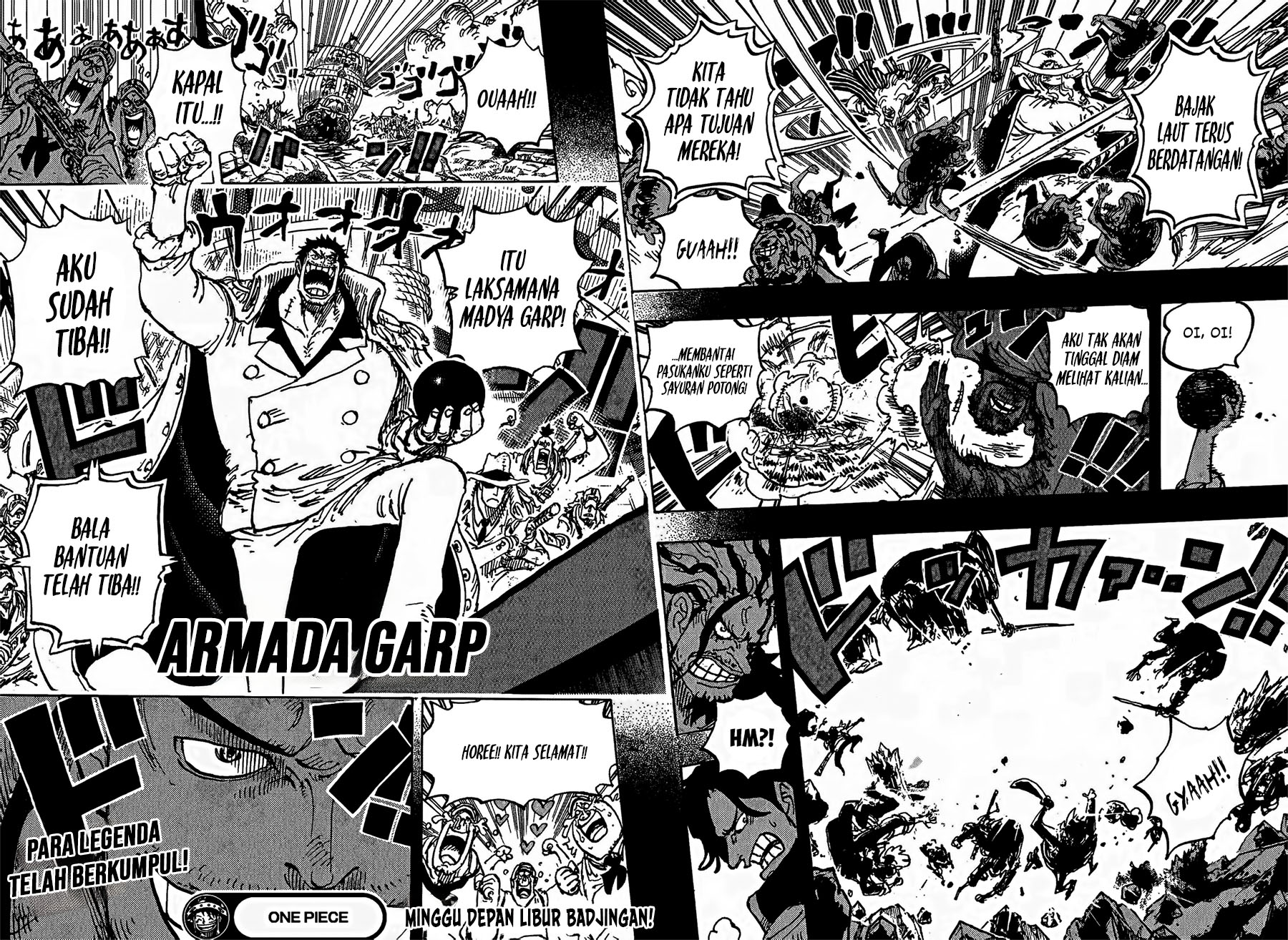 One Piece Chapter 1160 Gambar 14