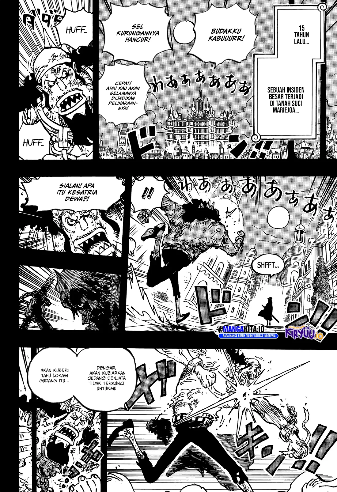 One Piece Chapter 1167 Gambar 11