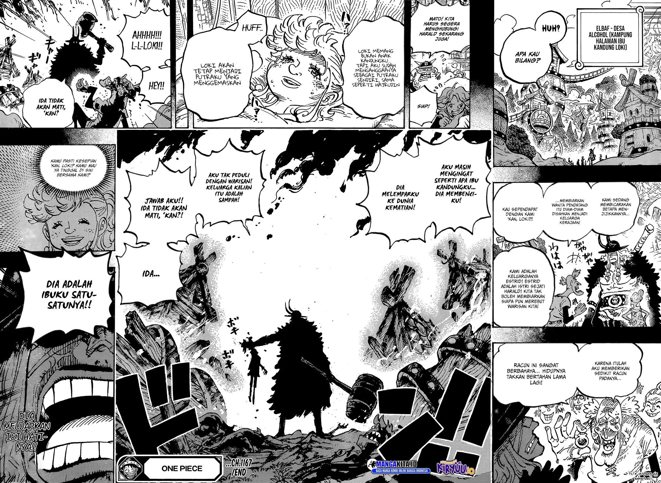 One Piece Chapter 1167 Gambar 17