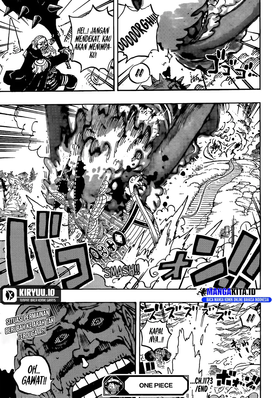 One Piece Chapter 1173 Gambar 15